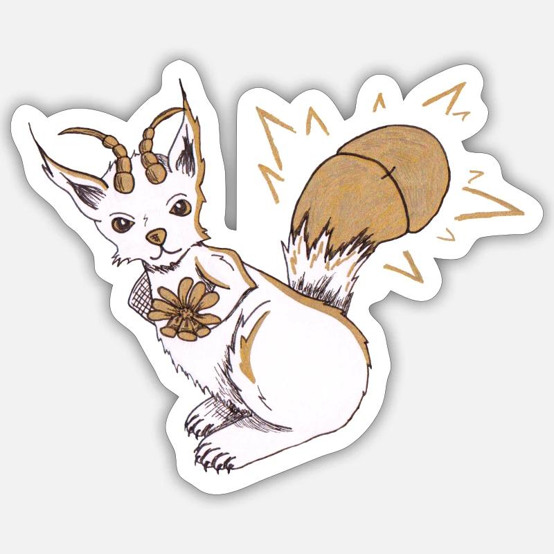 Sticker Größe S (10 x 10 cm) - 