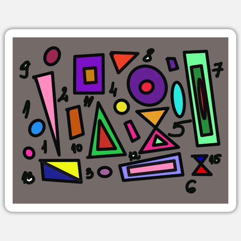 Sticker taille S (10 x 10 cm) - 