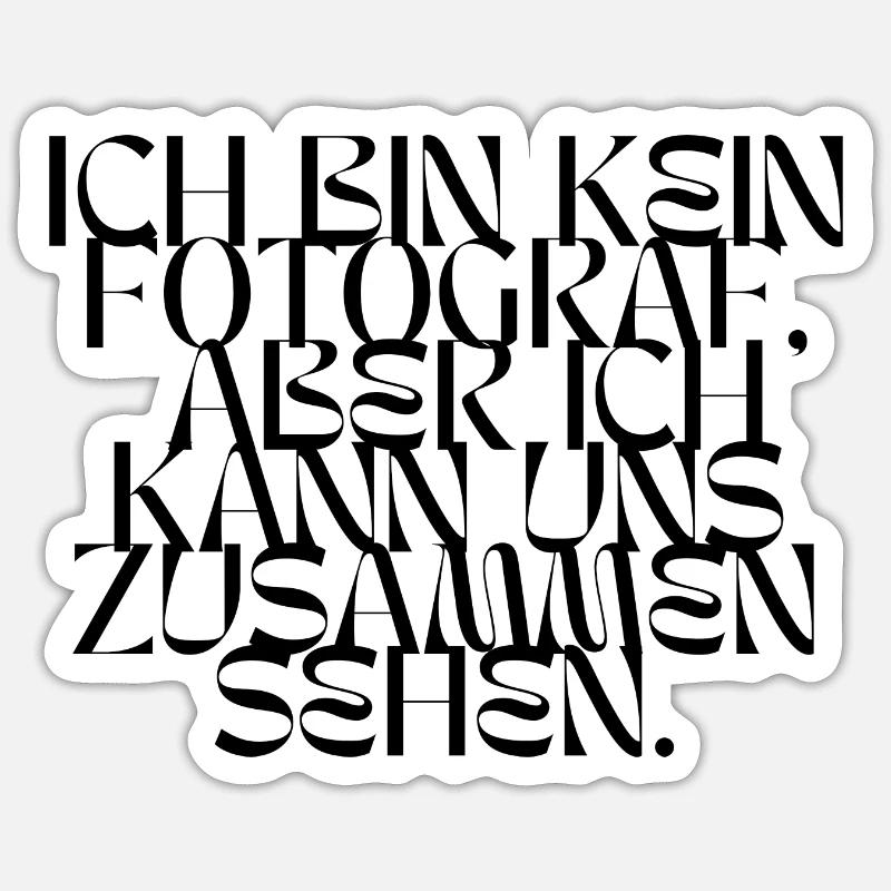 Sticker Größe S (10 x 10 cm) - 