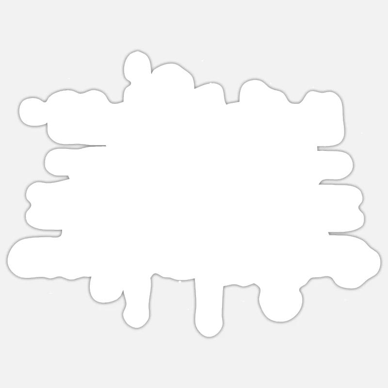 control - Sticker size S (10 x 10 cm) - white matte