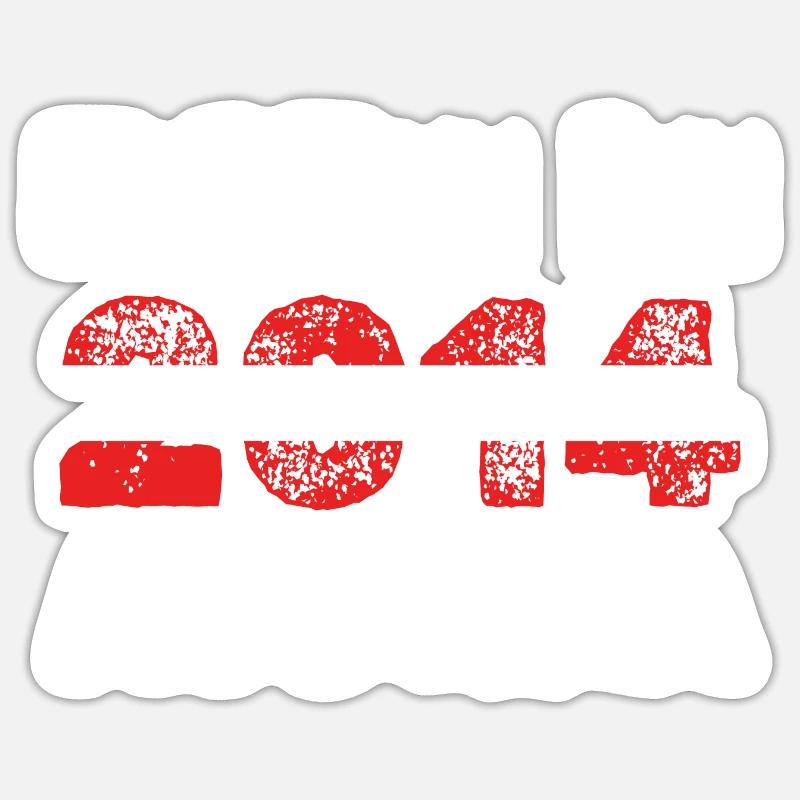 Österreich 2014 - Sticker Größe S (10 x 10 cm) - Mattweiß