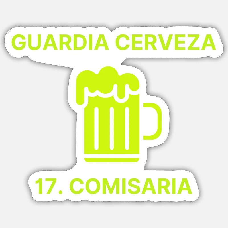 Beer control Sticker size S (10 x 10 cm)