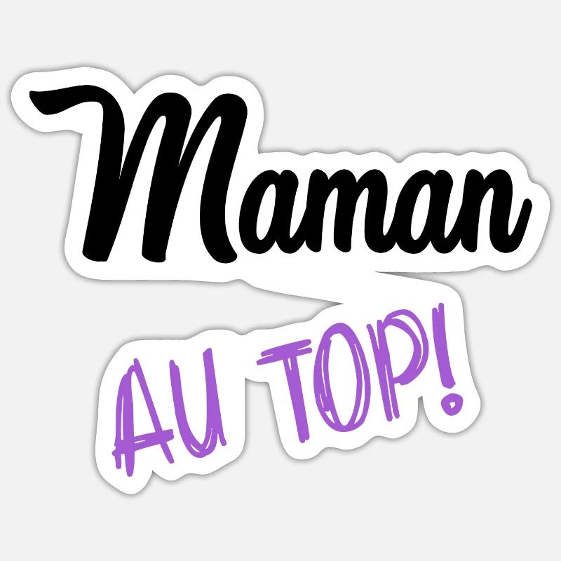 MAMA. MUTTERTAG Sticker Größe S (10 x 10 cm)