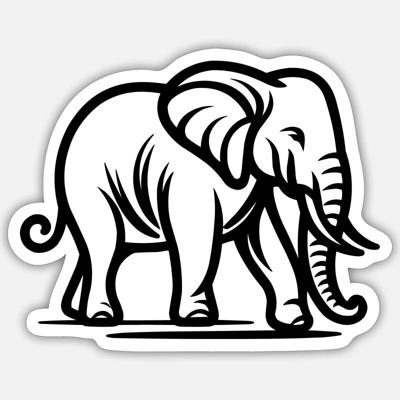 Sticker taille S (10 x 10 cm) - 