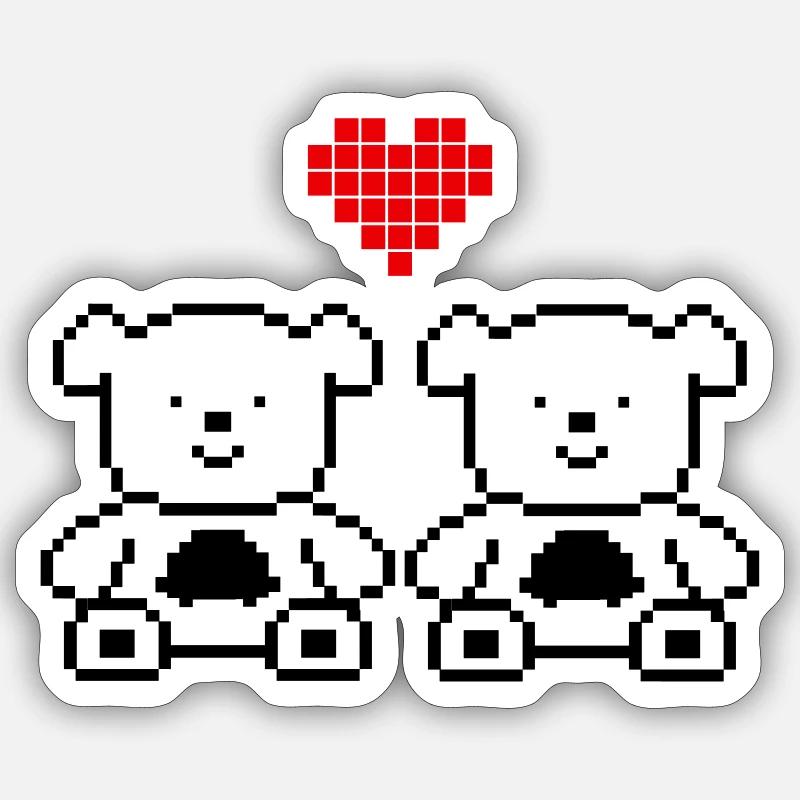 Sticker taille S (10 x 10 cm) - 