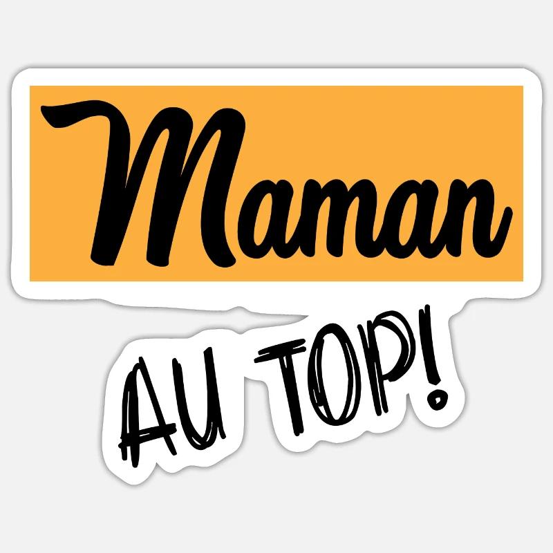 MAMA. MUTTERTAG. SCHÖNEN MUTTERTAG Sticker Größe S (10 x 10 cm)