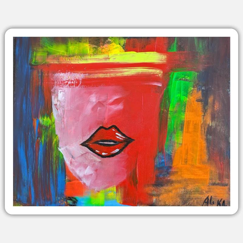 Sticker Größe S (10 x 10 cm) - 