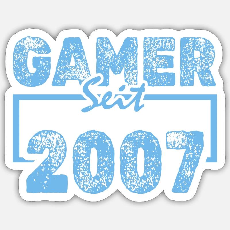 2007 Sticker size S (10 x 10 cm)