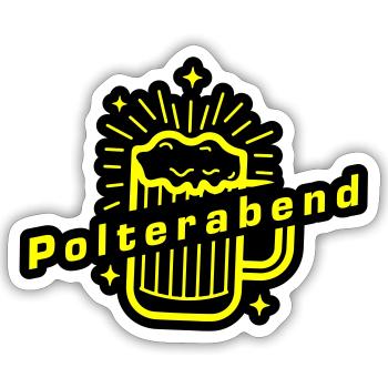 Bachelor Party Wedding Bachelor - Sticker size S (10 x 10 cm) - white matte - Front