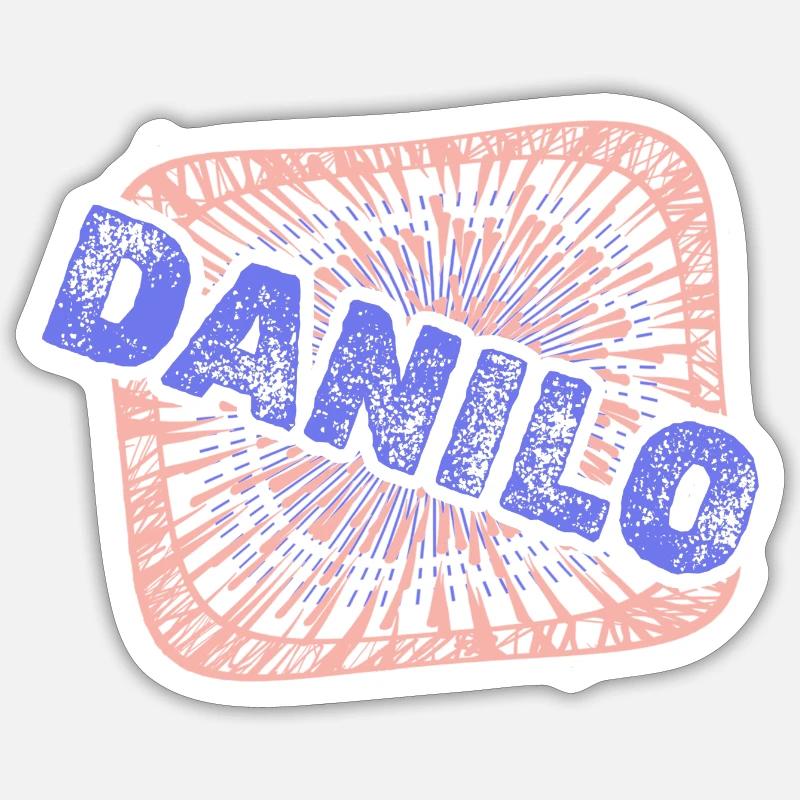 Danilo Sticker size S (10 x 10 cm)