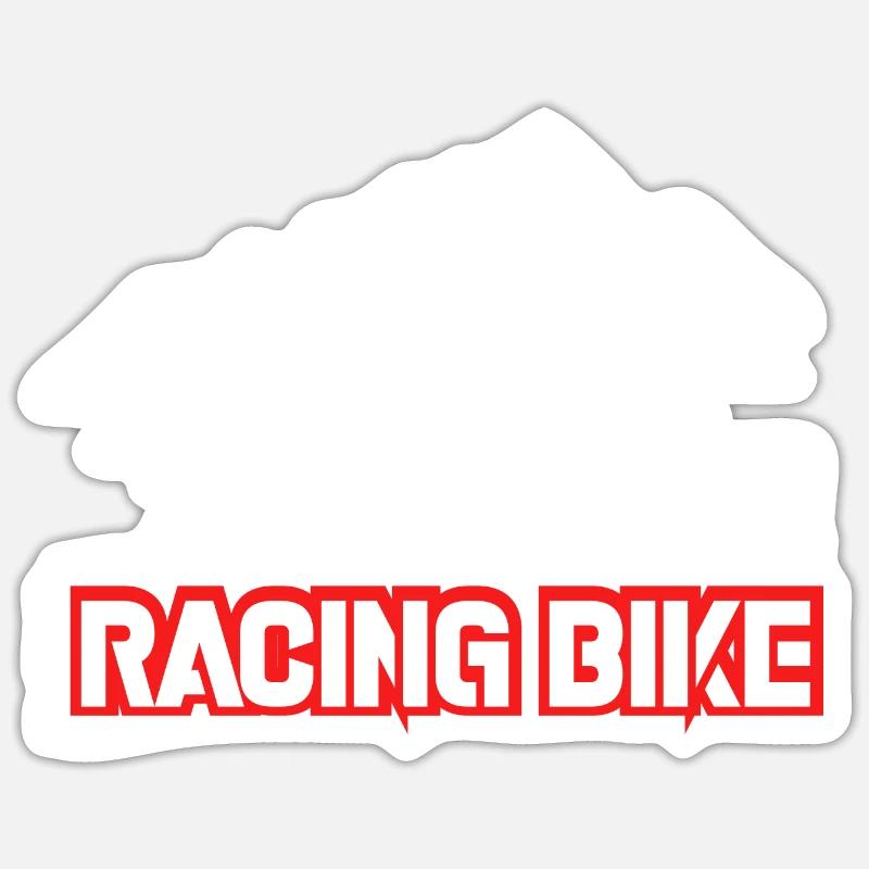 Fans de vélo de route - Vélo de course Sticker taille S (10 x 10 cm)