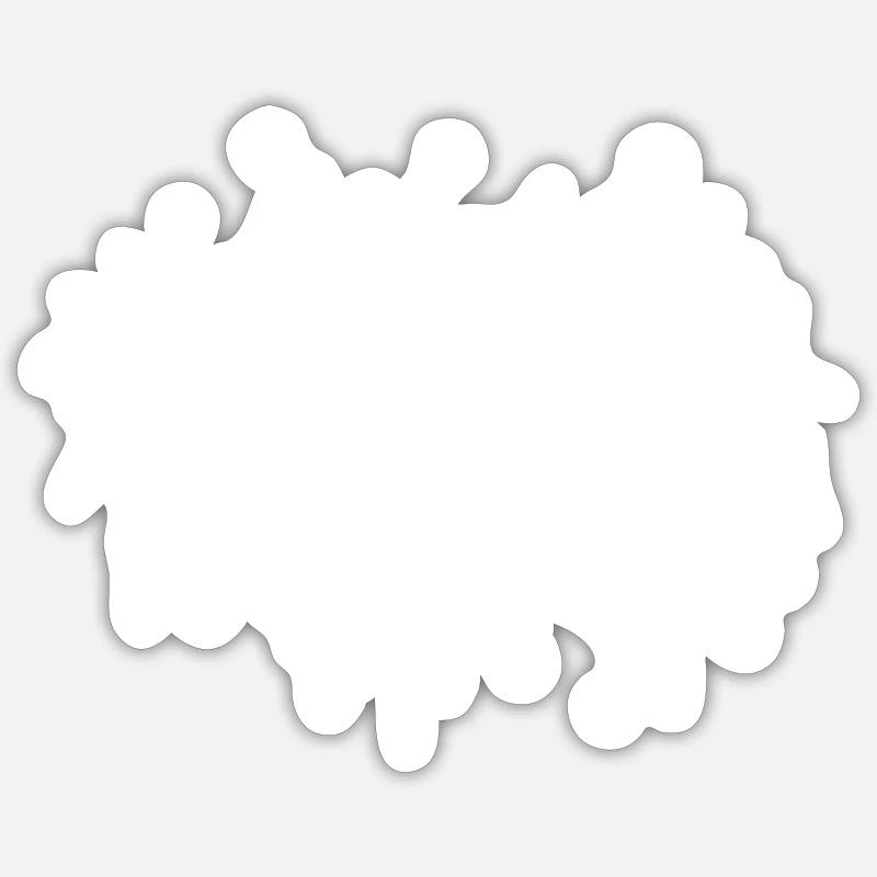 Crew Graffiti Spray Stamp Drop Équipe Amis Sticker taille S (10 x 10 cm)