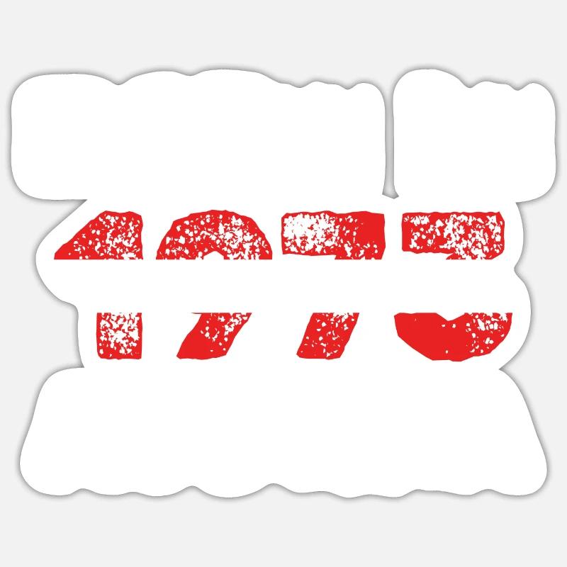 Austria 1973 - Sticker size S (10 x 10 cm) - white matte