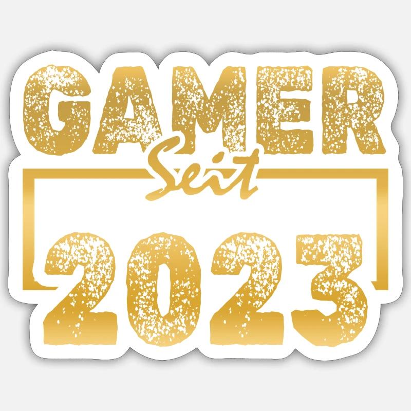 2023 - Sticker size S (10 x 10 cm) - white matte
