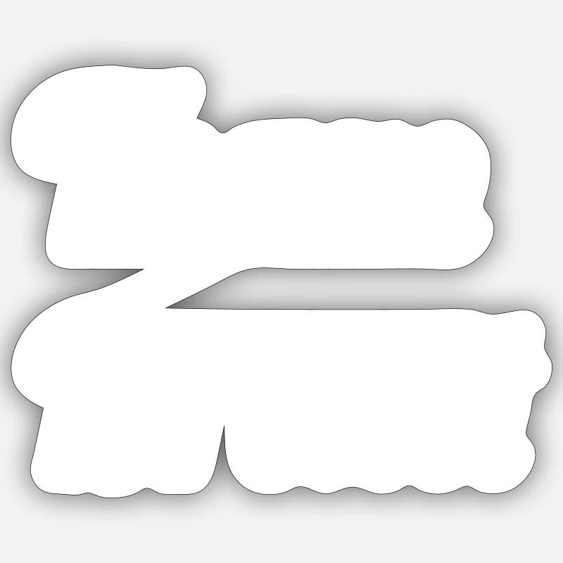 Sticker taille S (10 x 10 cm) - 