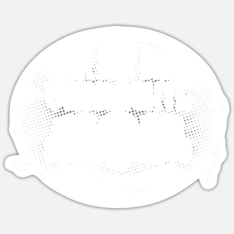 Sticker Größe S (10 x 10 cm) - 