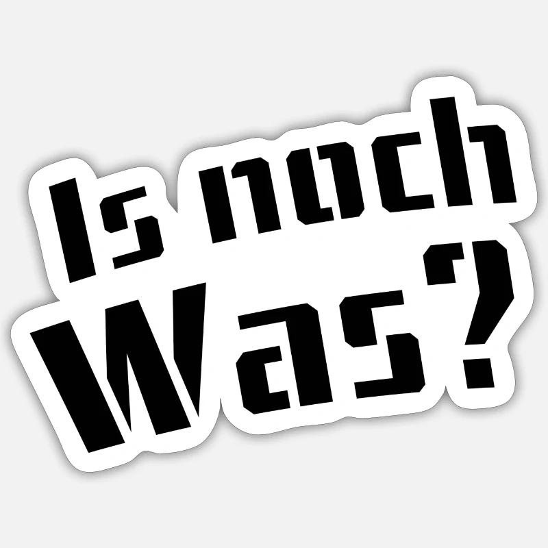 Y a-t-il autre chose - Sticker taille S (10 x 10 cm) - blanc mat