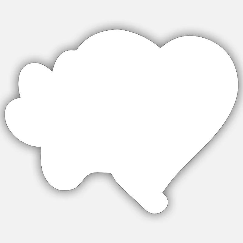 Sticker Größe S (10 x 10 cm) - 