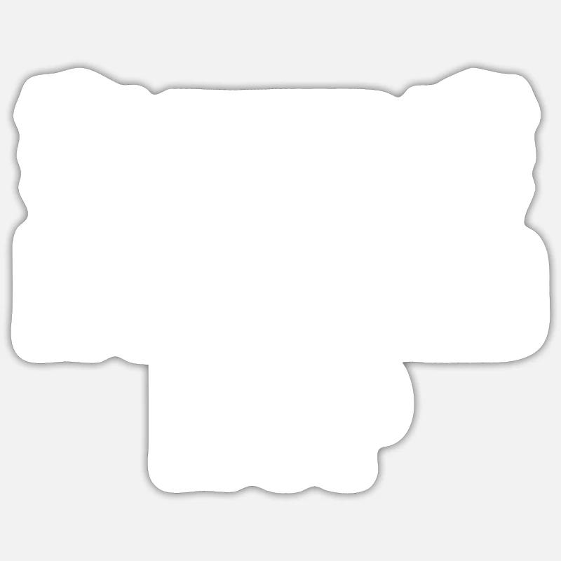 Hup holland hup - Sticker taille S (10 x 10 cm) - blanc mat