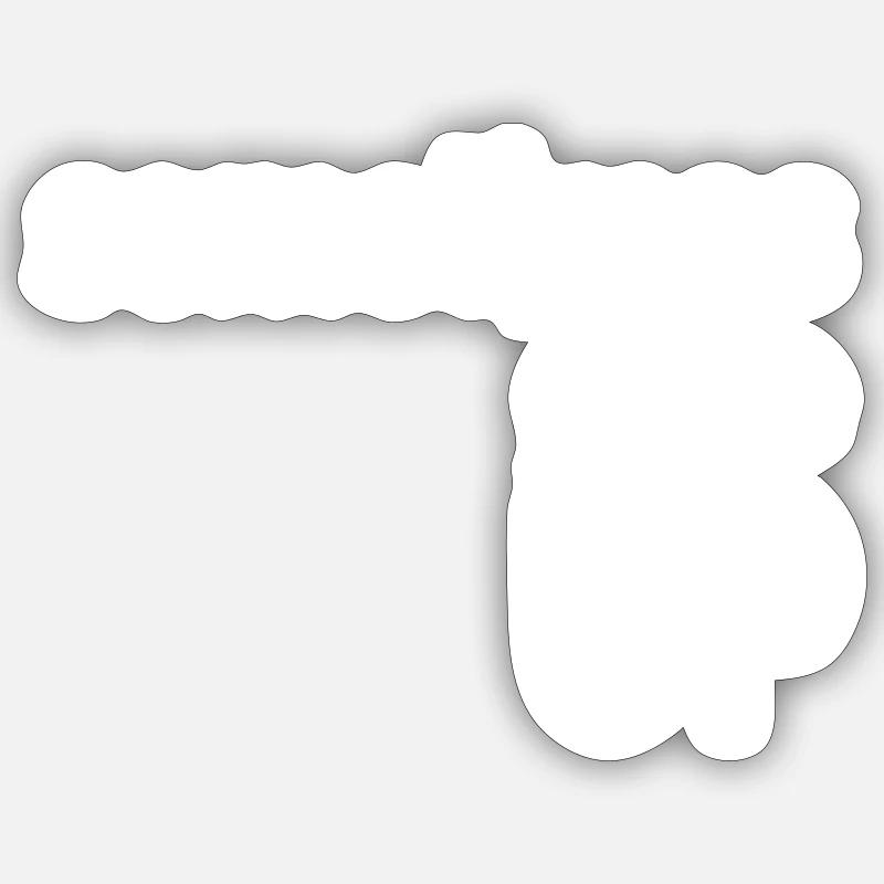 Sticker size S (10 x 10 cm) -