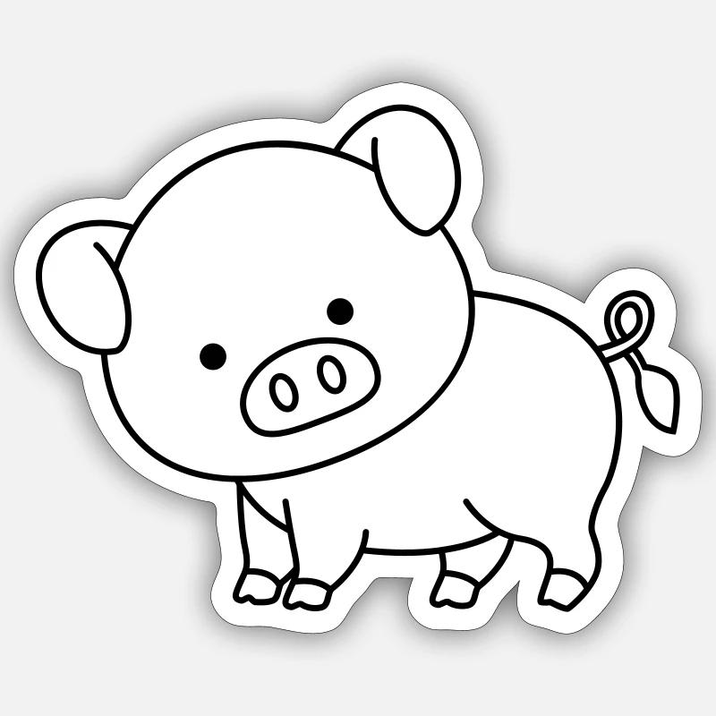 Sticker Größe S (10 x 10 cm) - 