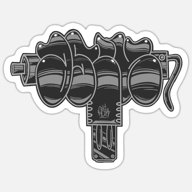 Sticker taille S (10 x 10 cm) - 