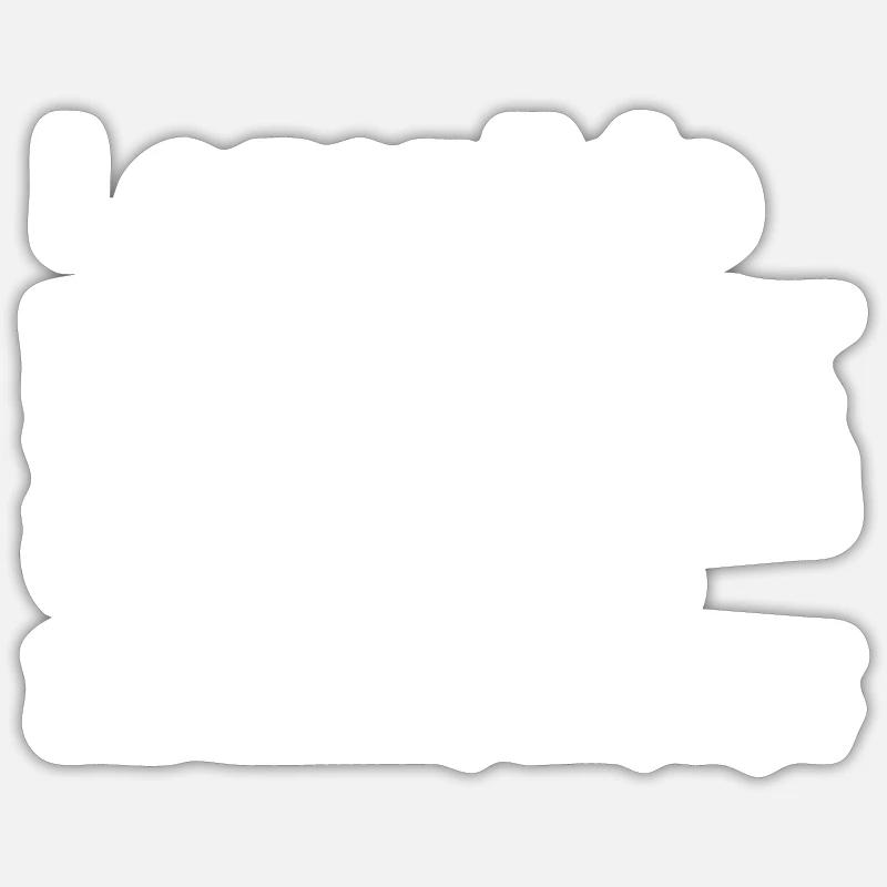 Speech therapist - Sticker size S (10 x 10 cm) - white matte