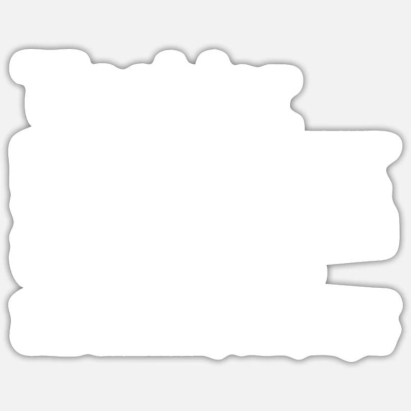 Carpenter - Sticker size S (10 x 10 cm) - white matte