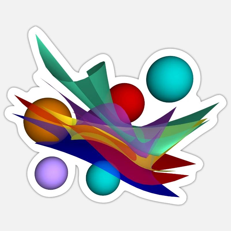 Sticker Größe S (10 x 10 cm) - 