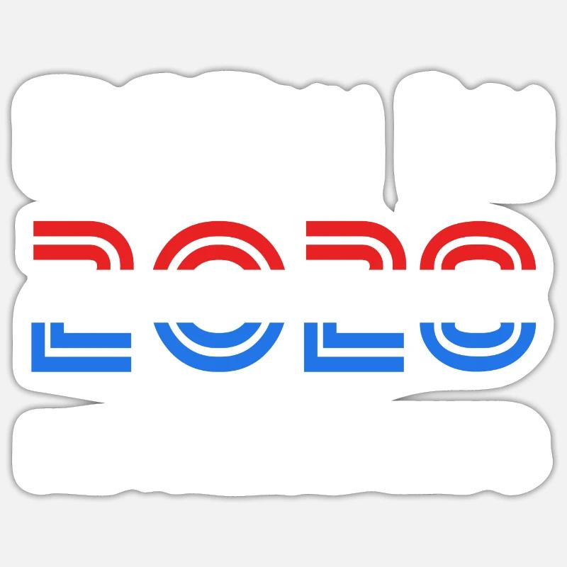 Netherlands 2028 - Sticker size S (10 x 10 cm) - white matte