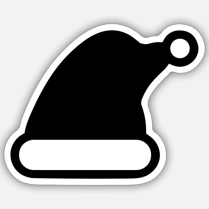 Tracé 1261 - Sticker taille S (10 x 10 cm) - blanc mat