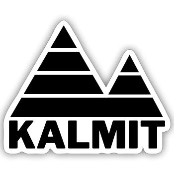 Bergland - Sticker Größe S (10 x 10 cm) - Mattweiß - Vorne