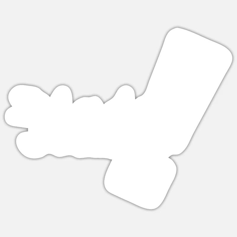Sticker taille S (10 x 10 cm) - 
