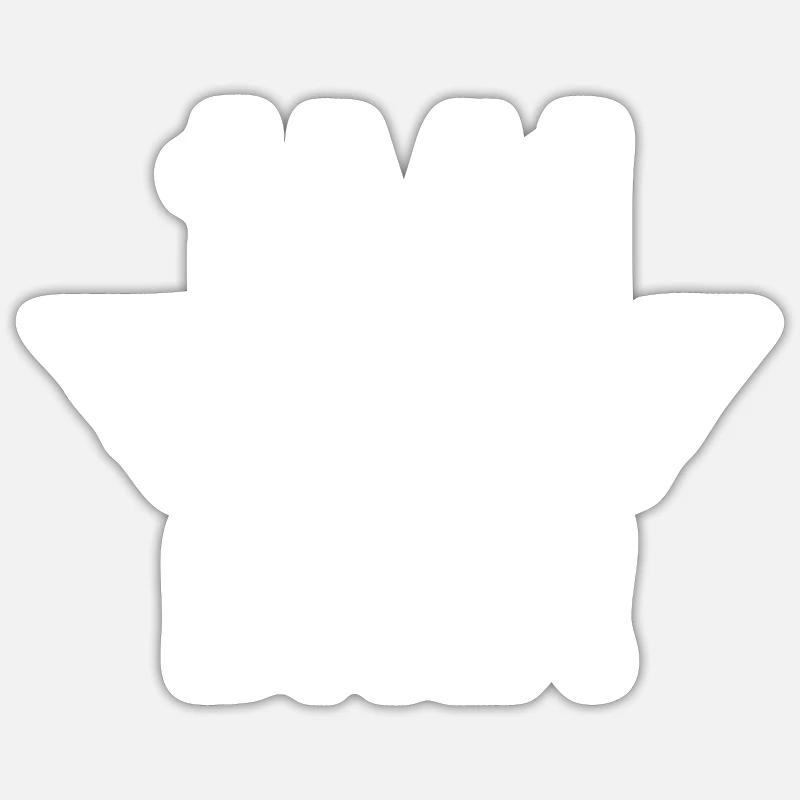 Sticker size S (10 x 10 cm) - 