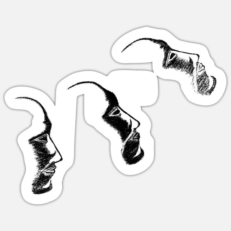 Sticker taille S (10 x 10 cm) - 