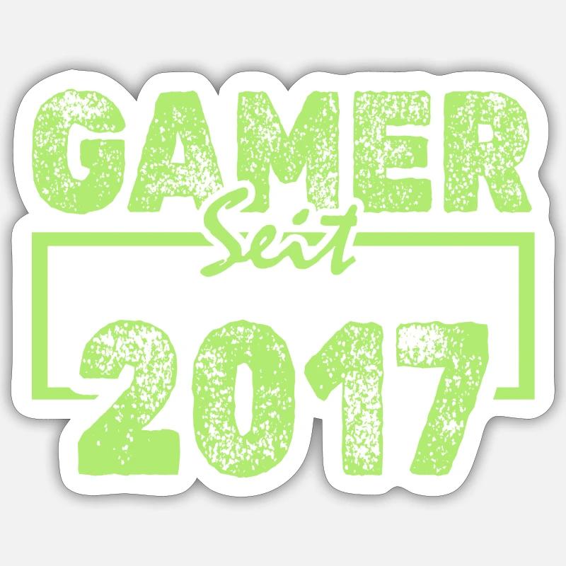 2017 - Sticker taille S (10 x 10 cm) - blanc mat