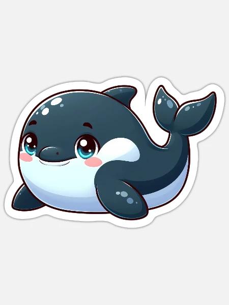 - Sticker size S (10 x 10 cm) - white matte