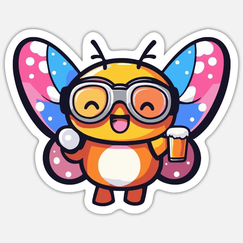 Sticker taille S (10 x 10 cm) - 
