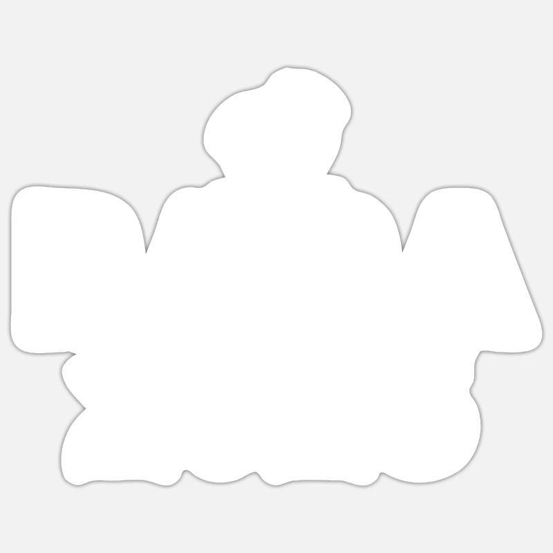 Papa 2025 - Sticker size S (10 x 10 cm) - white matte