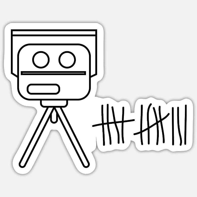 Sticker Größe S (10 x 10 cm) - 