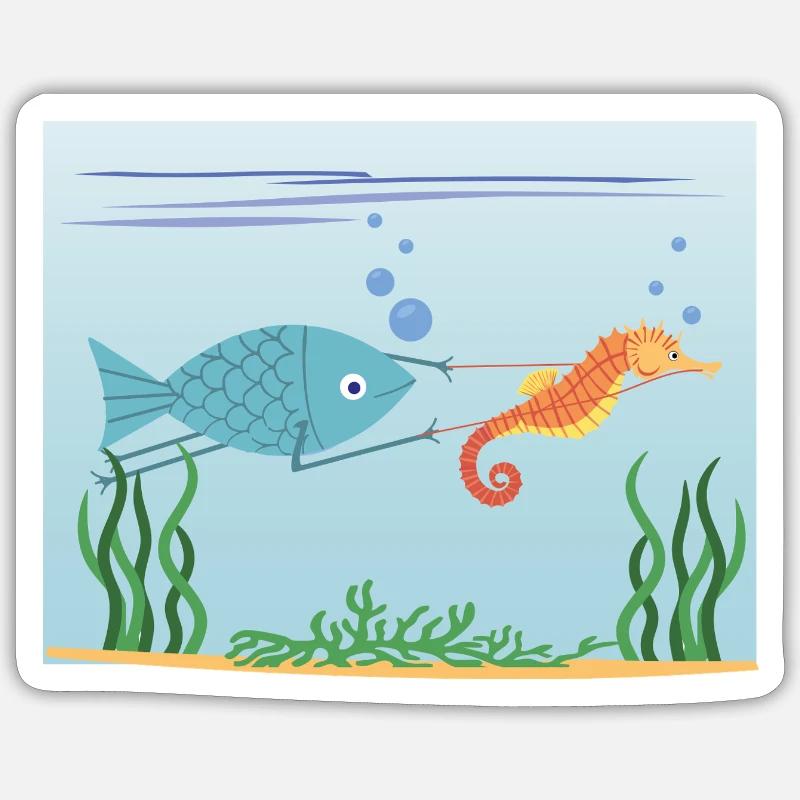 Sticker Größe S (10 x 10 cm) - 