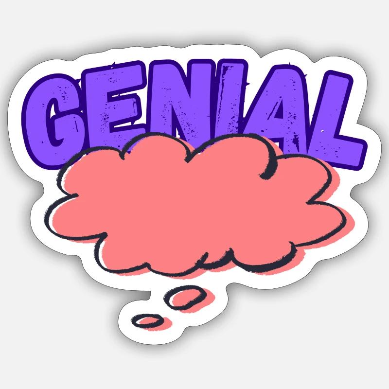 Sticker Größe S (10 x 10 cm) - 