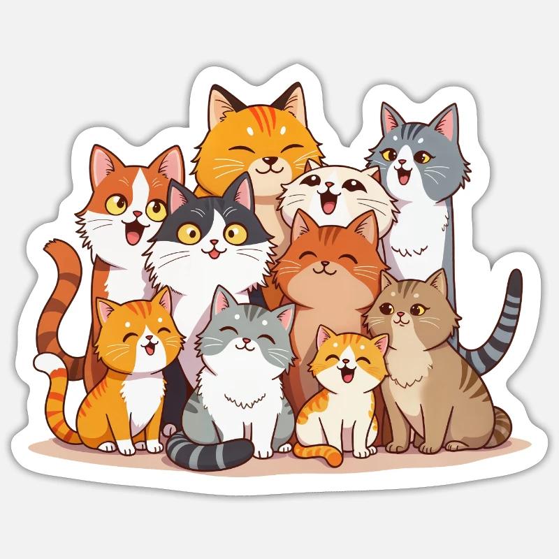 Sticker taille S (10 x 10 cm) - 
