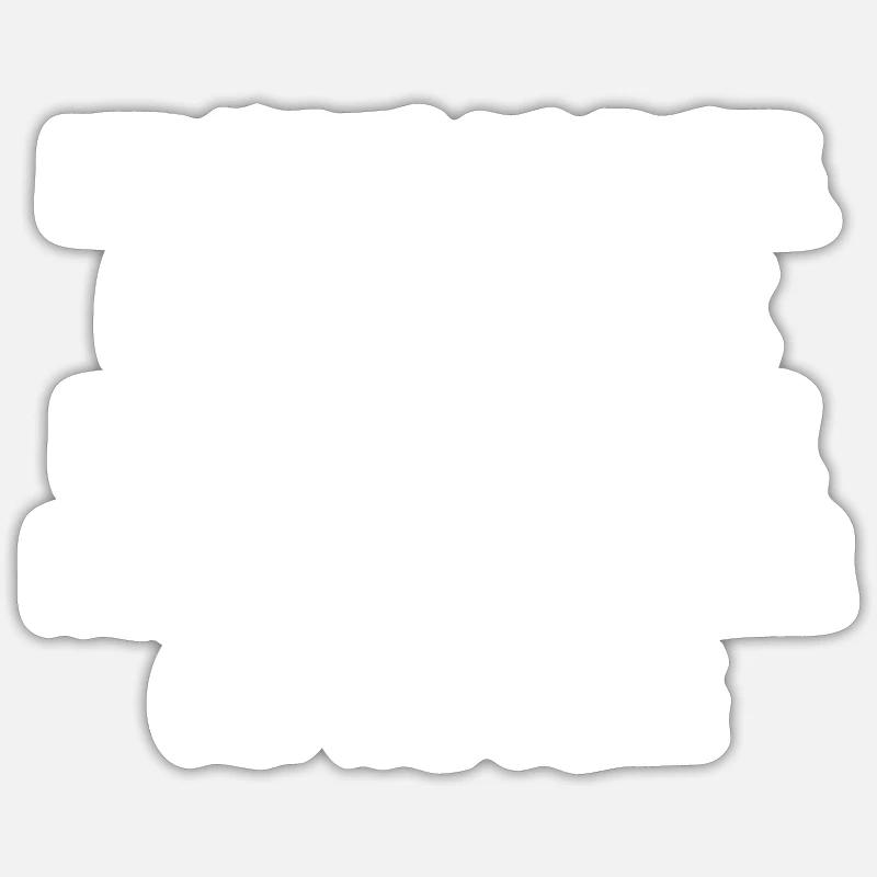 Mon gendre est beau - Sticker taille S (10 x 10 cm) - blanc mat
