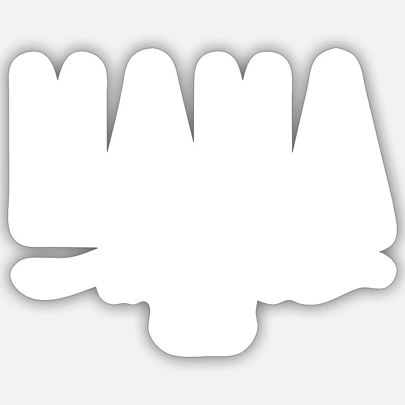 Sticker taille S (10 x 10 cm) - 