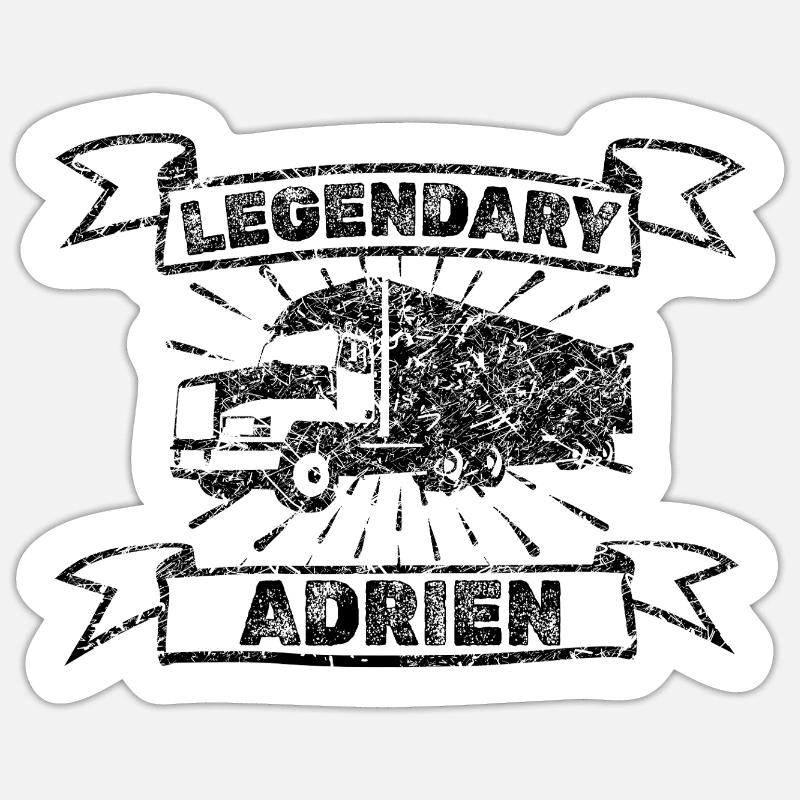 Gift for Adrien Sticker size S (10 x 10 cm)