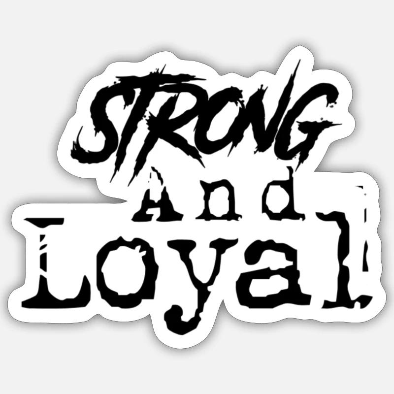 Stayschwarz Sticker Größe S (10 x 10 cm)