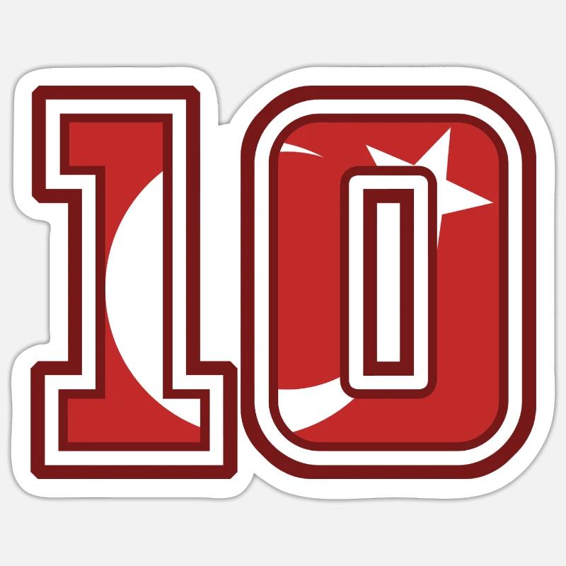 Sticker Größe S (10 x 10 cm) - 