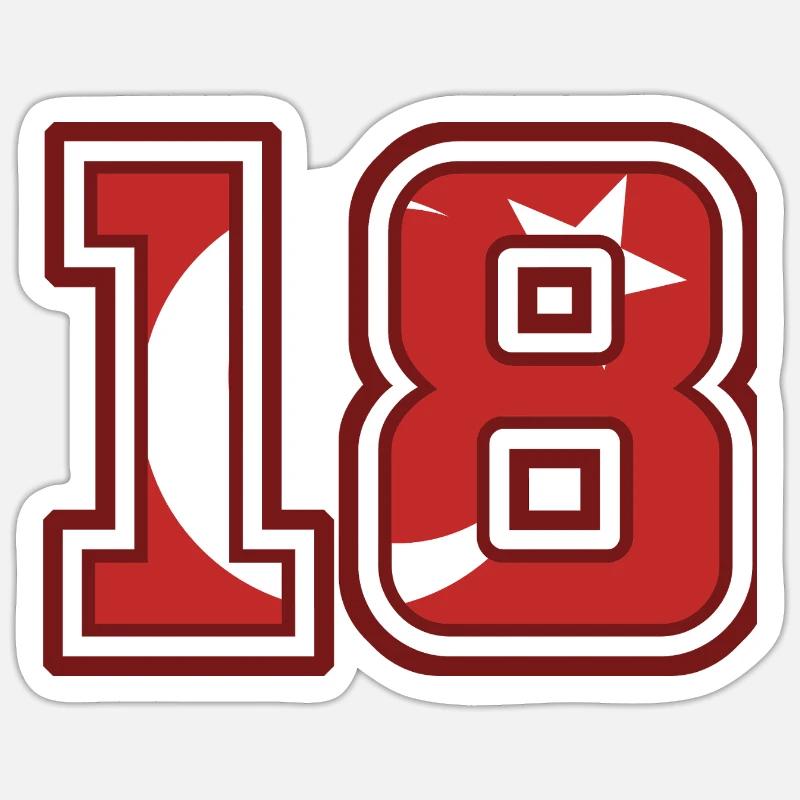 Sticker Größe S (10 x 10 cm) - 
