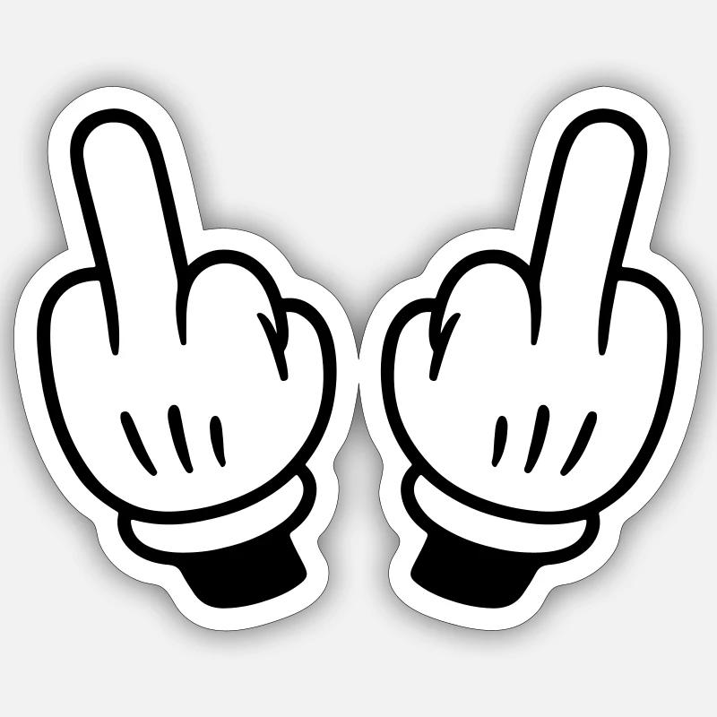 Sticker Größe S (10 x 10 cm) - 